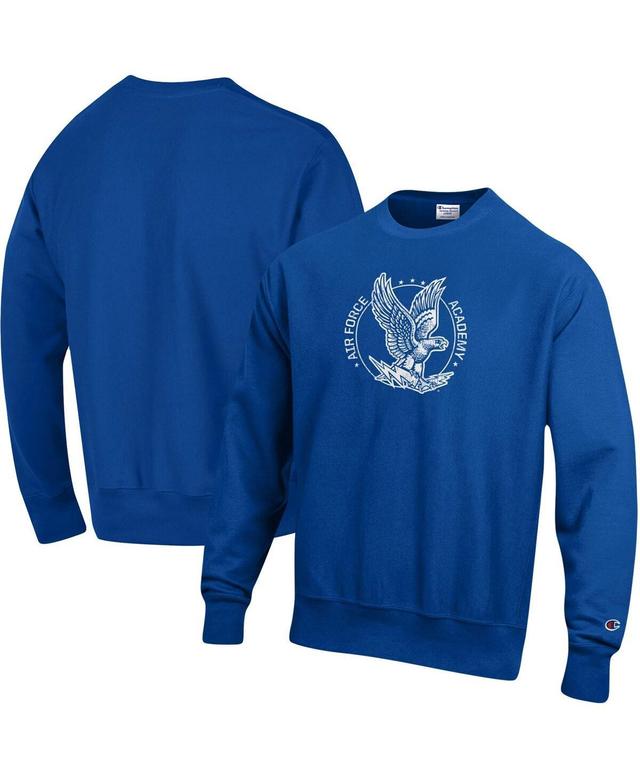 Mens Champion Royal Air Force Falcons Vault Logo Reverse Weave Pullover Sweatshirt Product Image