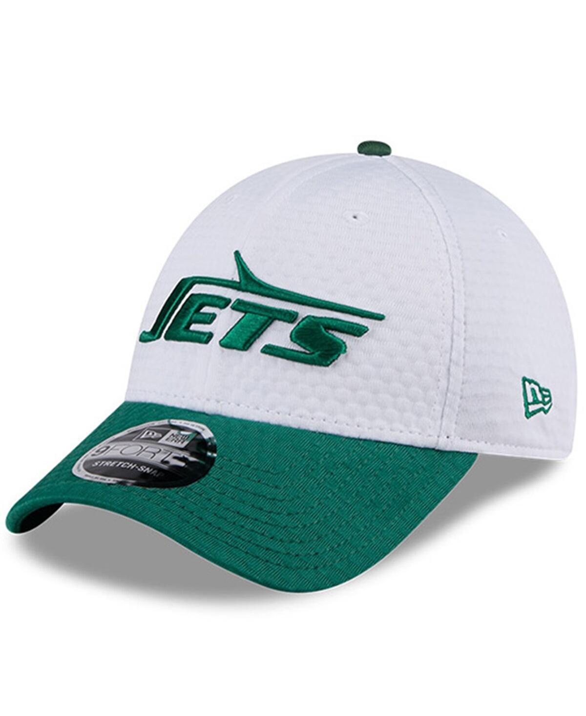 New Era Mens White New York Jets 2024 Nfl Training Camp 9FORTY Adjustable Hat - White Product Image