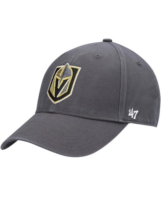 Mens 47 Charcoal Vegas Golden Knights Legend MVP Adjustable Hat Product Image