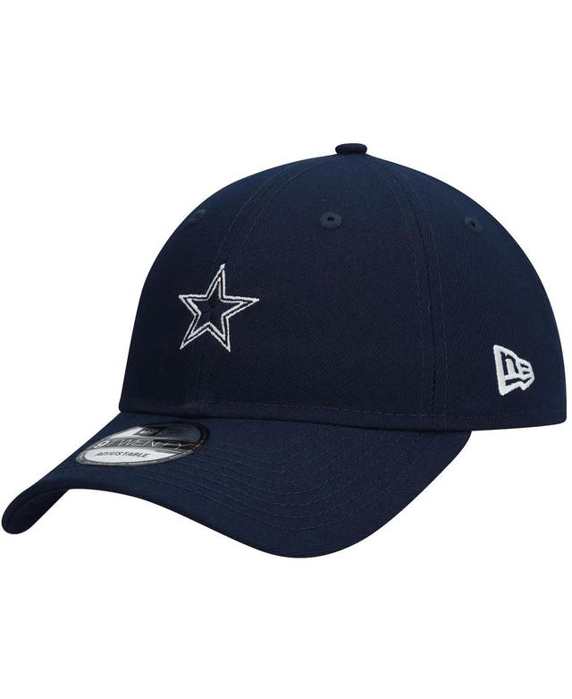 Mens New Era Navy Dallas Cowboys 9TWENTY Adjustable Hat, COW Blue Product Image