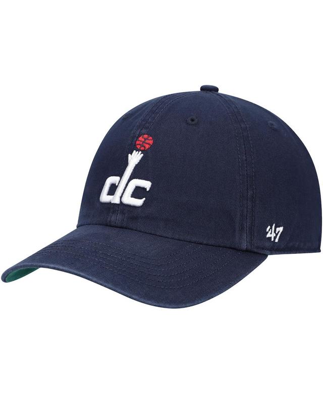 Mens Navy Washington Wizards Team Franchise Fitted Hat Product Image