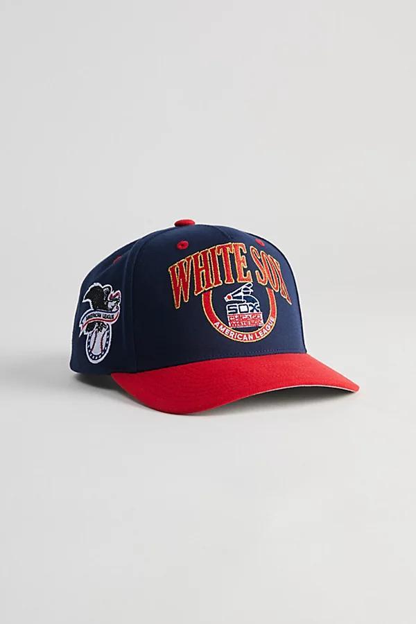 Mitchell & Ness Crown Jewels Pro Chicago White Socks Snapback Hat Mens at Urban Outfitters Product Image