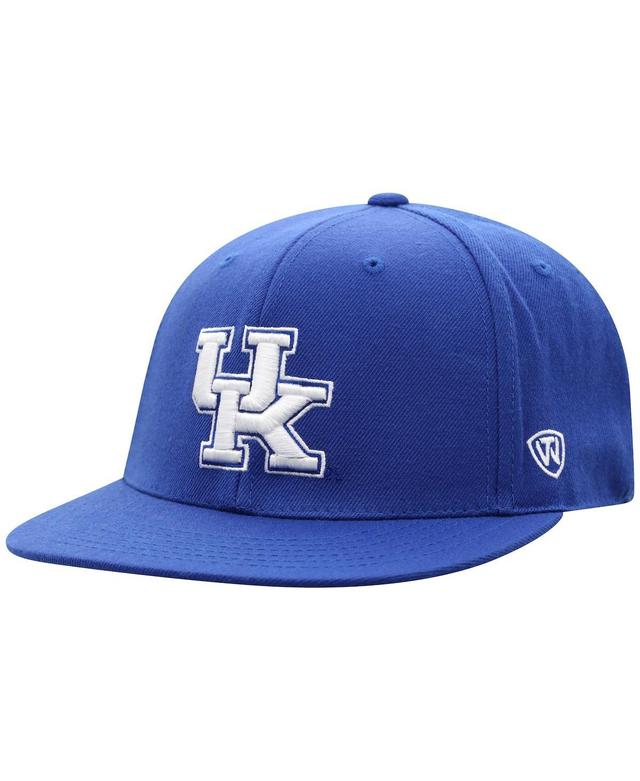 Mens Top of the World Royal Kentucky Wildcats Team Color Fitted Hat Product Image