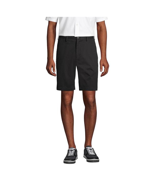 Mens Lands End Classic-Fit 9-inch No-Iron Chino Shorts Product Image