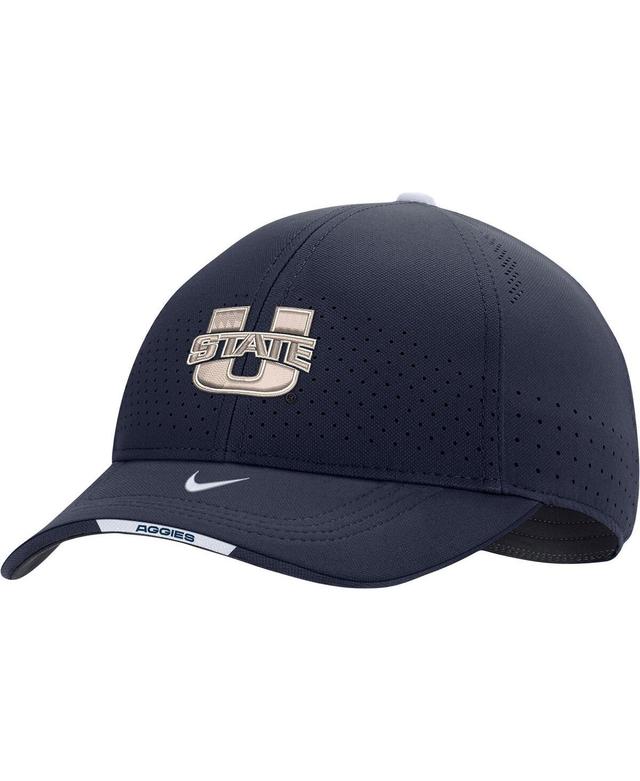 NIKE Men's  Navy Utah State Aggies 2022 Sideline Classic99 Swoosh Performance Flex Hat Product Image