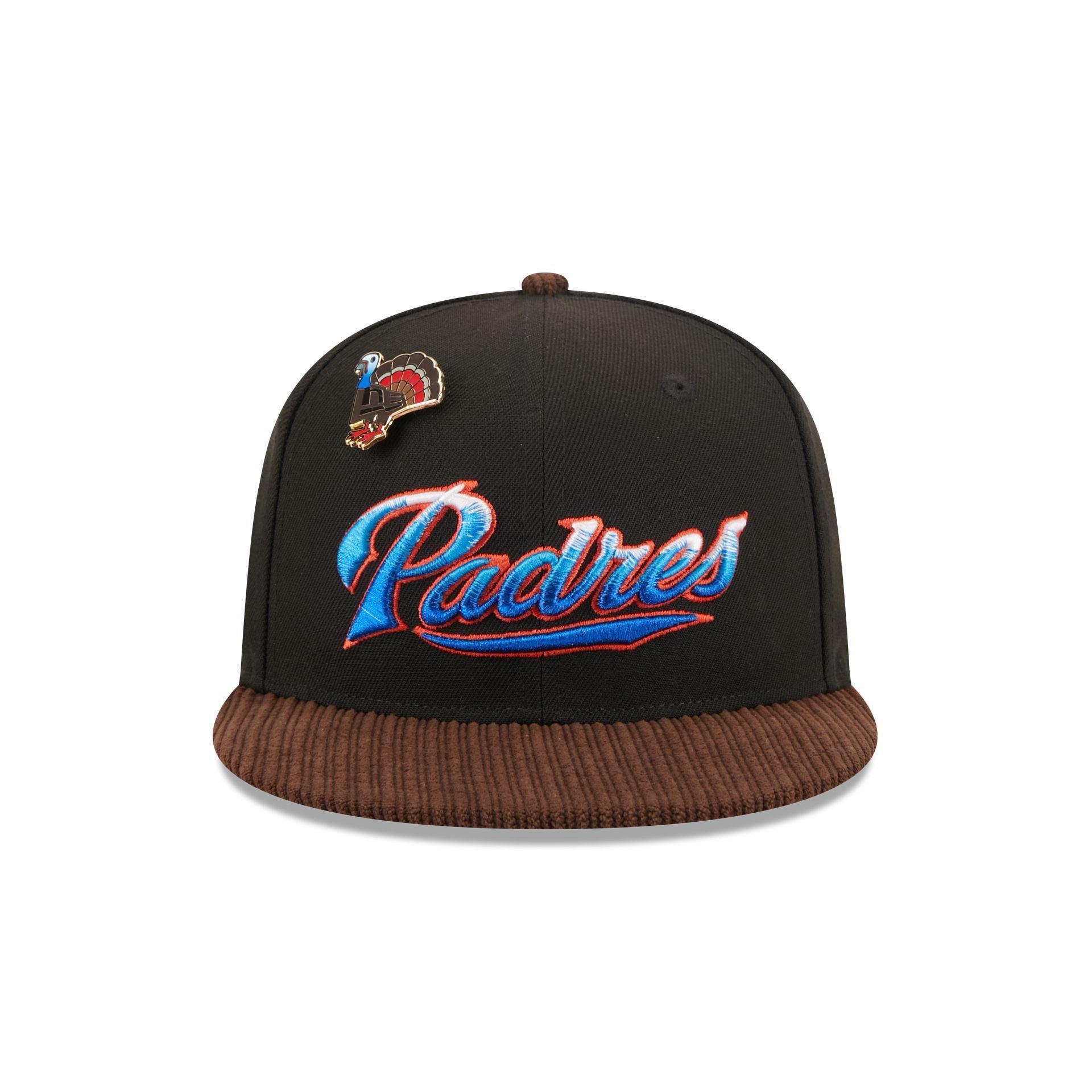 San Diego Padres Feathered Cord 59FIFTY Fitted Hat Male Product Image