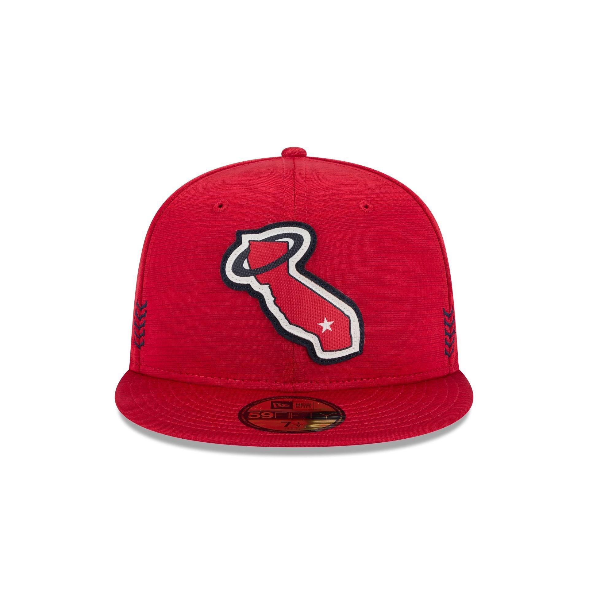 Los Angeles Angels 2024 Clubhouse 59FIFTY Fitted Hat Male Product Image