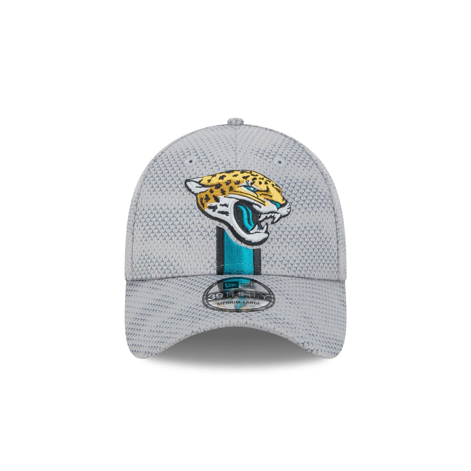 Jacksonville Jaguars 2024 Sideline Gray 39THIRTY Stretch Fit Hat Male Product Image