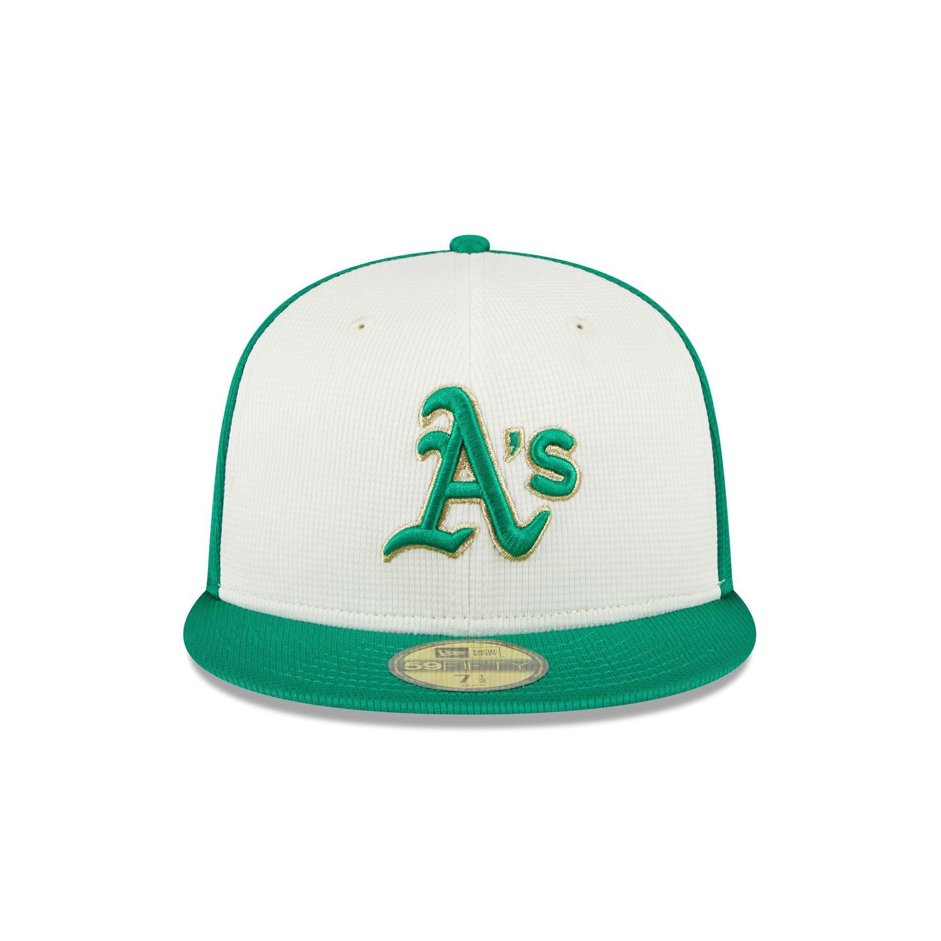 Oakland Athletics St. Patrick's Day 2024 59FIFTY Fitted Hat Male Product Image