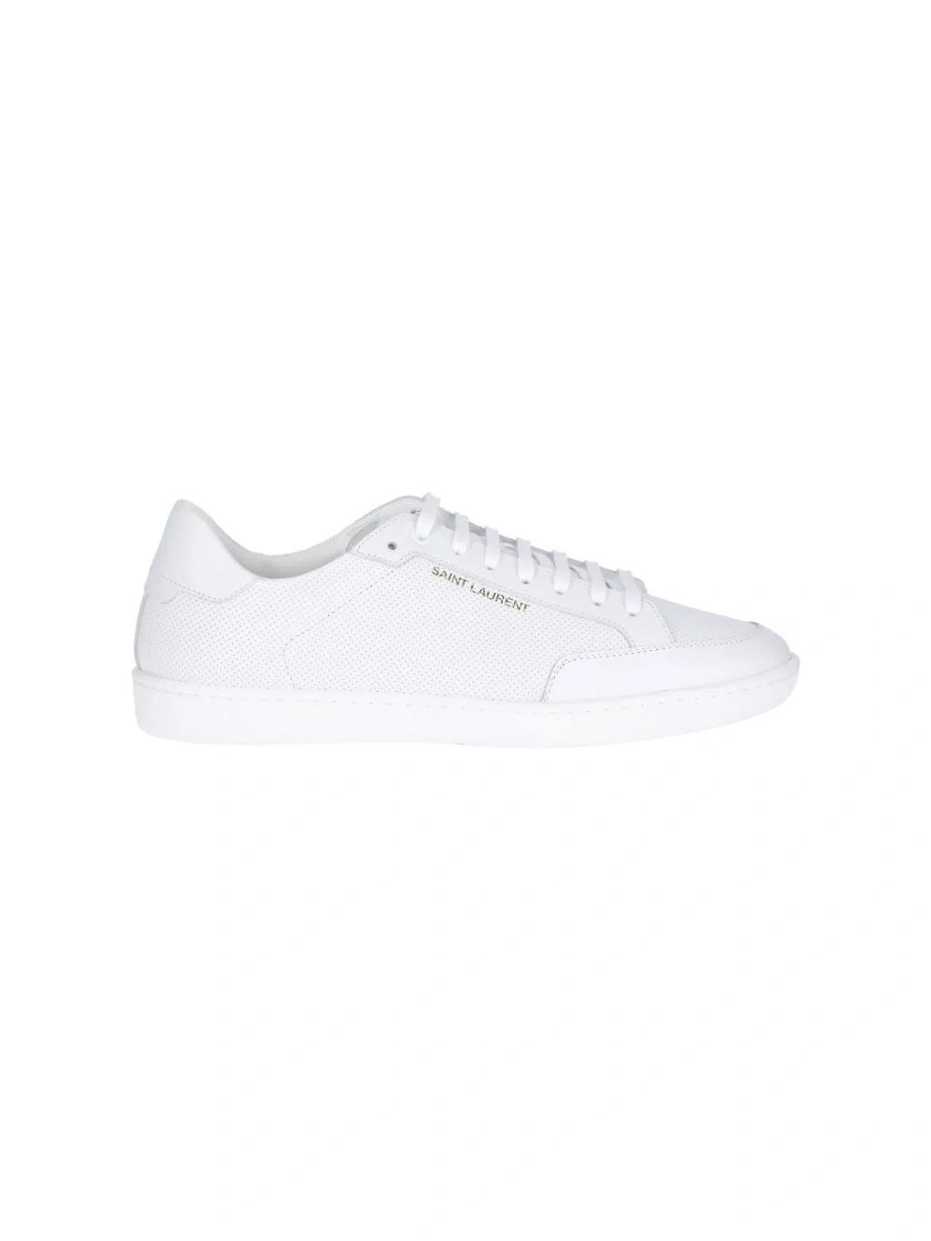 Court Sneakers In White Leather Product Image