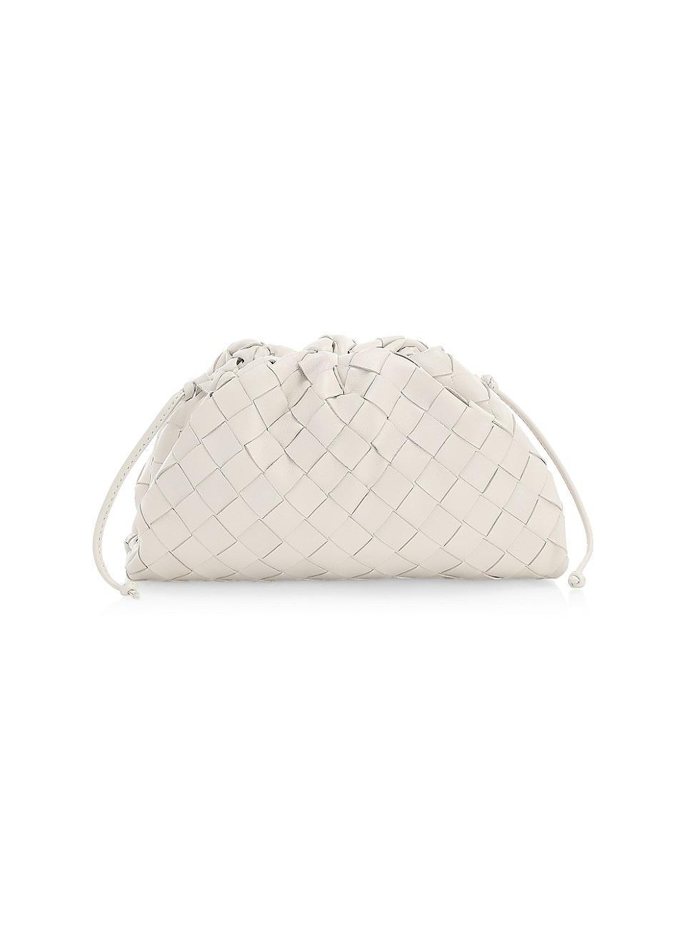 Bottega Veneta Small The Pouch Leather Clutch Product Image