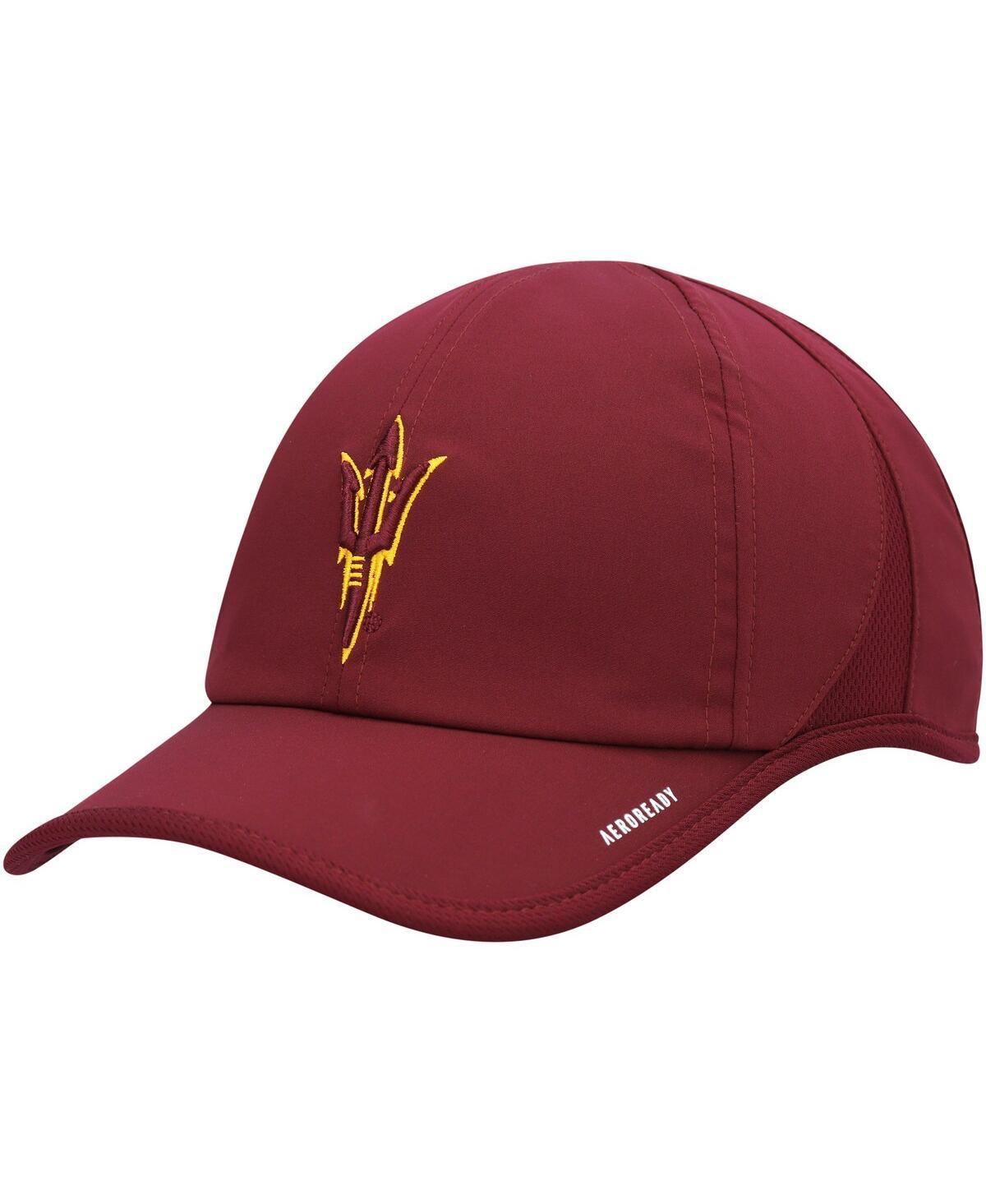 Mens adidas Maroon Arizona State Sun Devils Superlite Aeroready Adjustable Hat Product Image