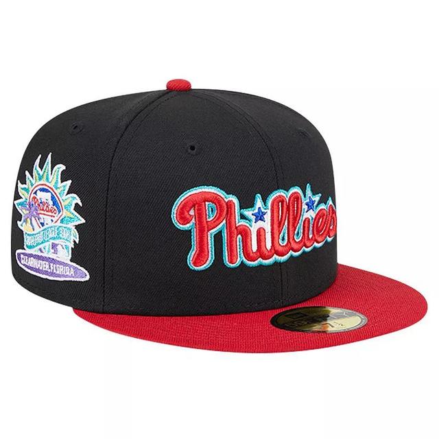 Mens New Era Philadelphia Phillies Retro Spring Training 59FIFTY Fitted Hat Product Image