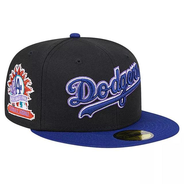 Mens New Era Los Angeles Dodgers Retro Spring Training 59FIFTY Fitted Hat Product Image