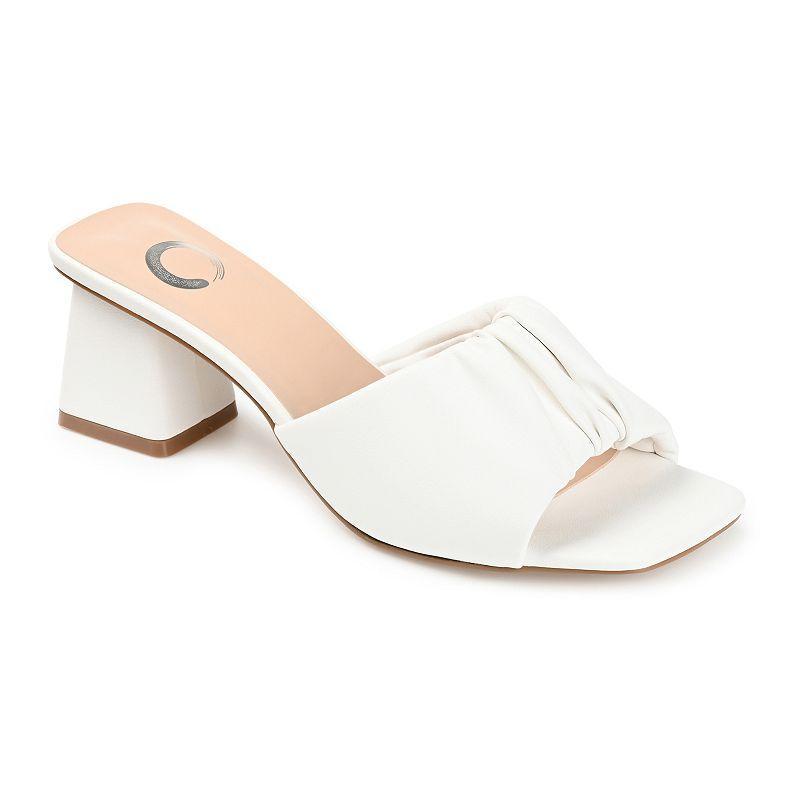 Journee Collection Briarr Womens Heeled Slide Sandals Product Image