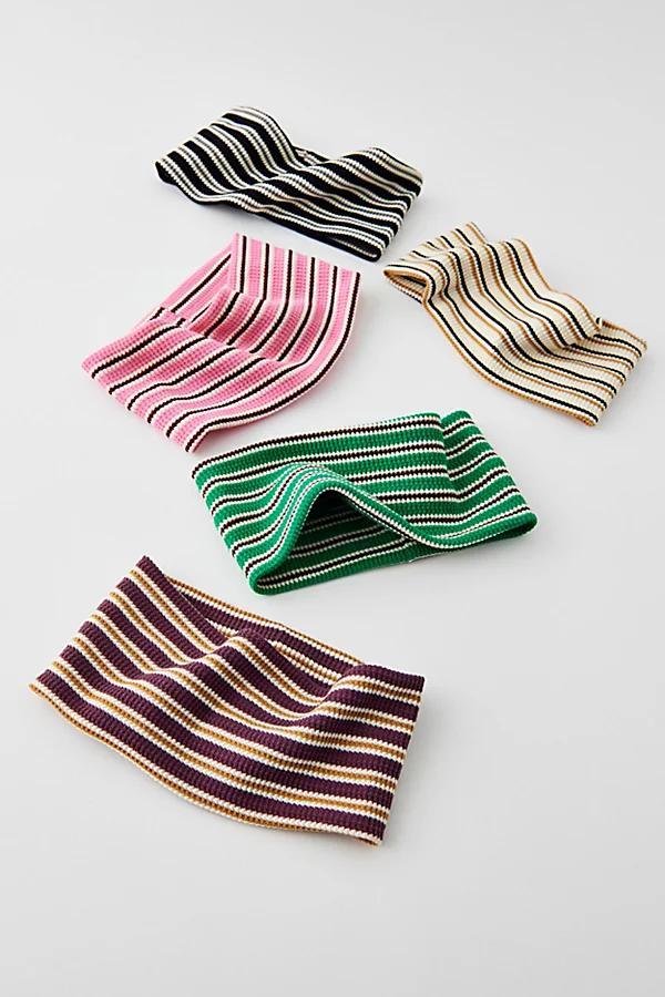 Textured Striped Headwrap Womens at Urban Outfitters Product Image