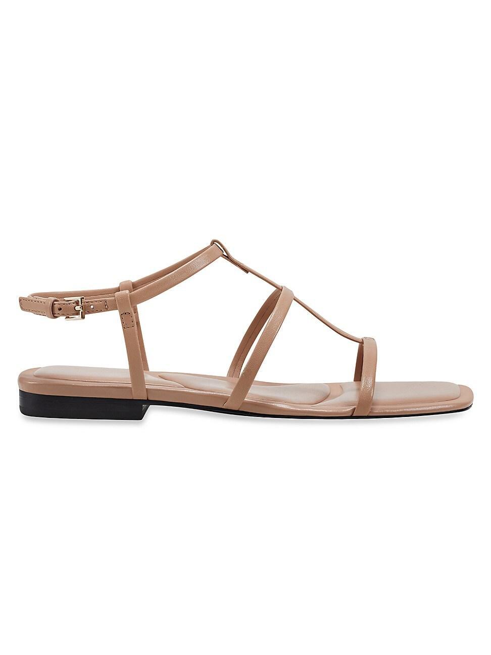 Womens Marris Caged Leather Sandals Product Image