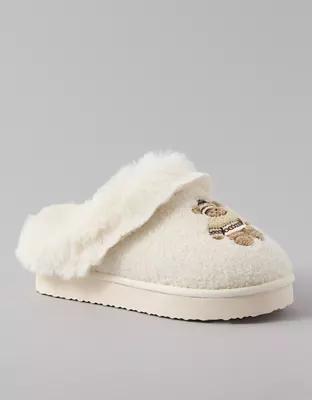 AE Shearling Scuff Slipper Product Image