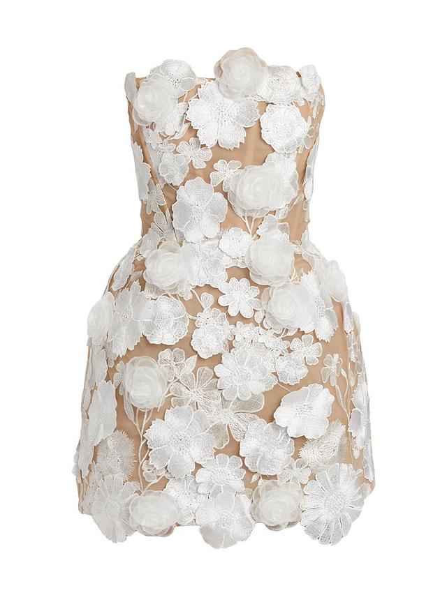 Womens Jasmine Maraya Floral Minidress Product Image