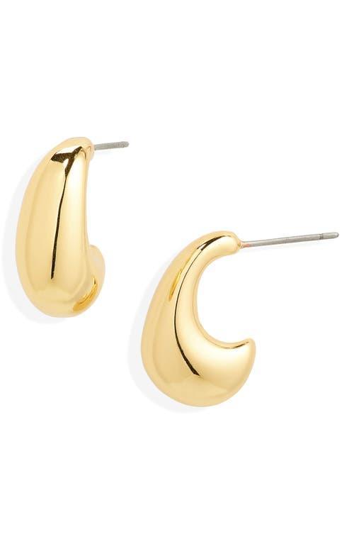 Lele Sadoughi Dome Mini Hoop Earrings Product Image