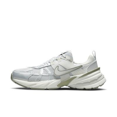 Nike Womens Nike V2K Run - Womens Running Shoes Silver/White Product Image