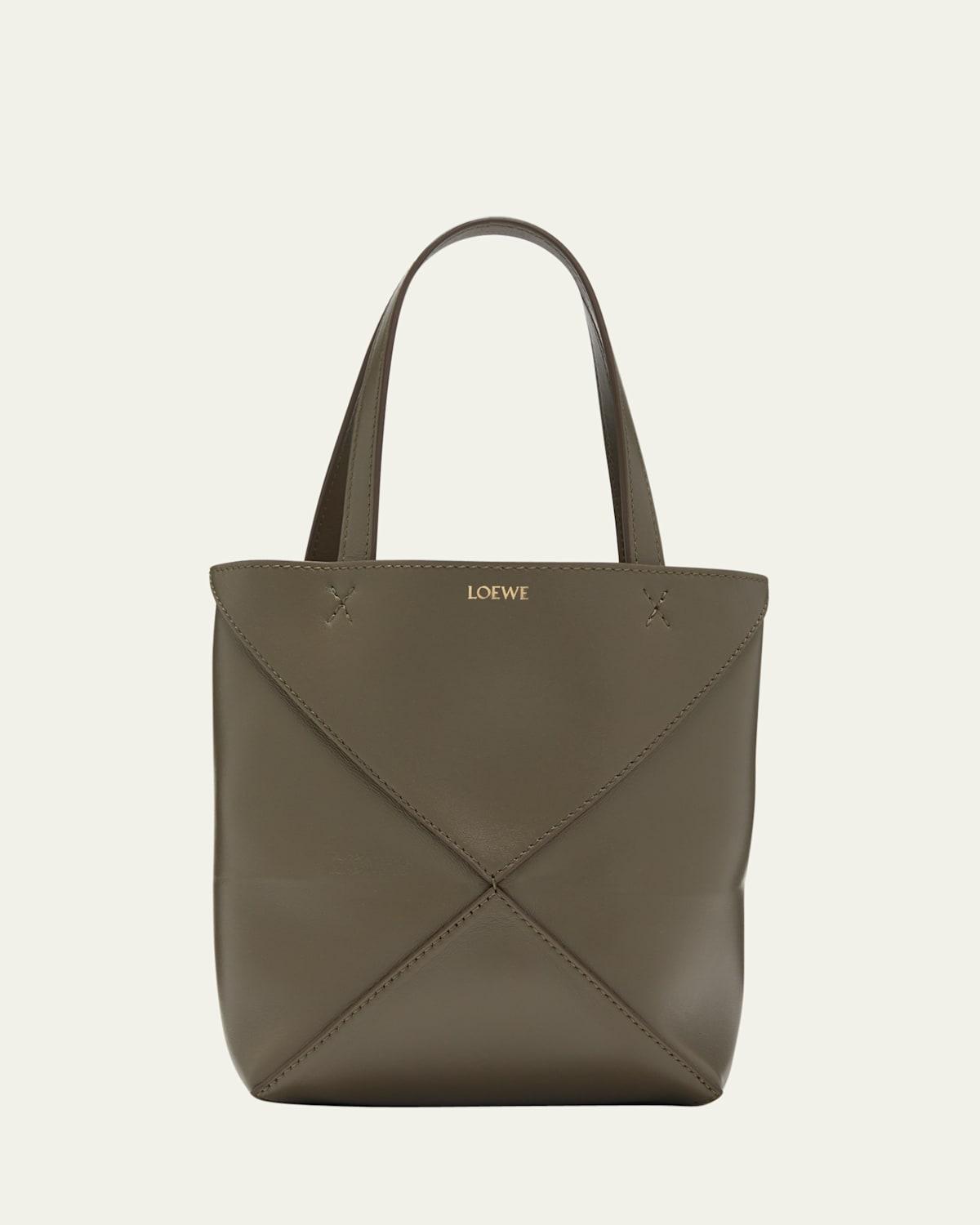 Puzzle Mini Leather Top-Handle Bag Product Image