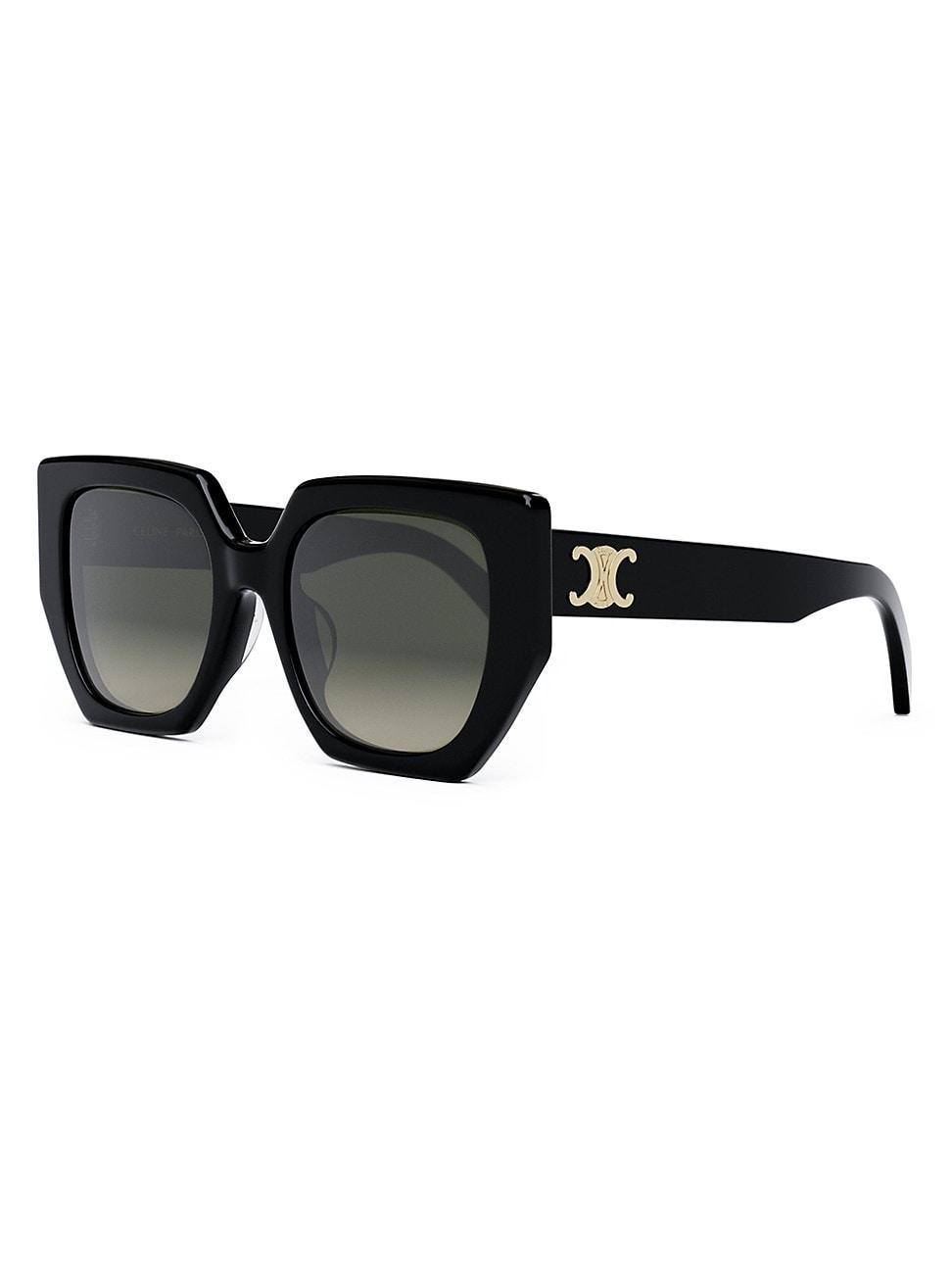 Womens Triomphe 55MM Butterfly Sunglasses Product Image