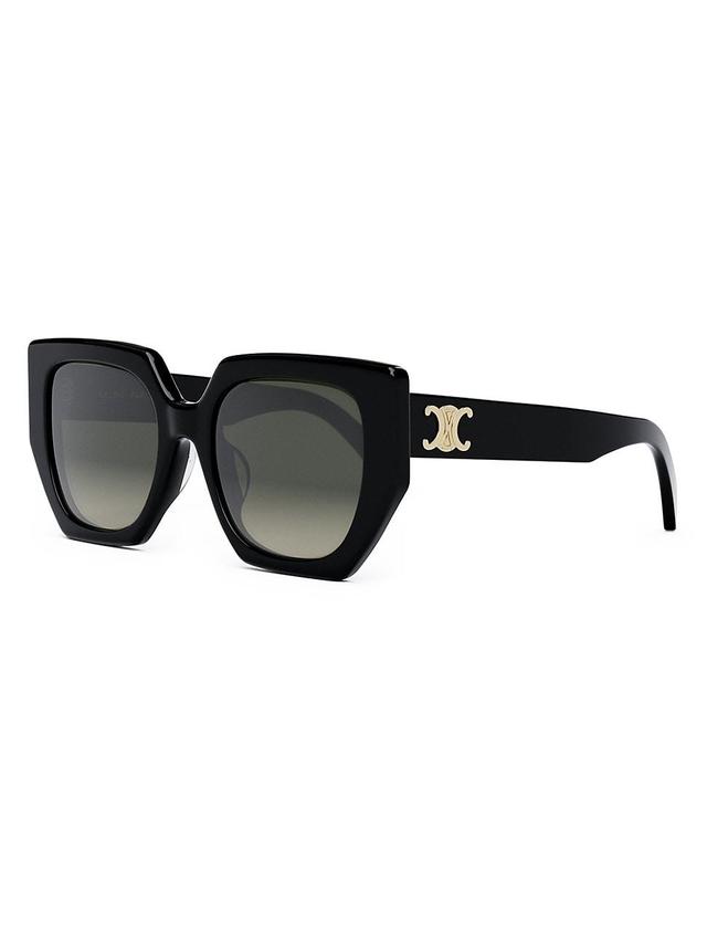 Womens Triomphe 55MM Butterfly Sunglasses Product Image