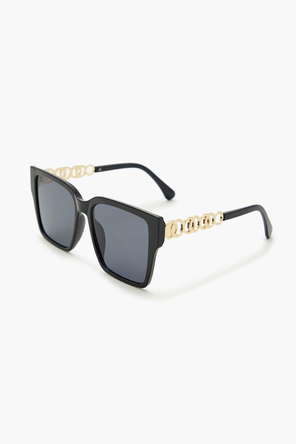 Cutout Square Frame Sunglasses | Forever 21 Product Image