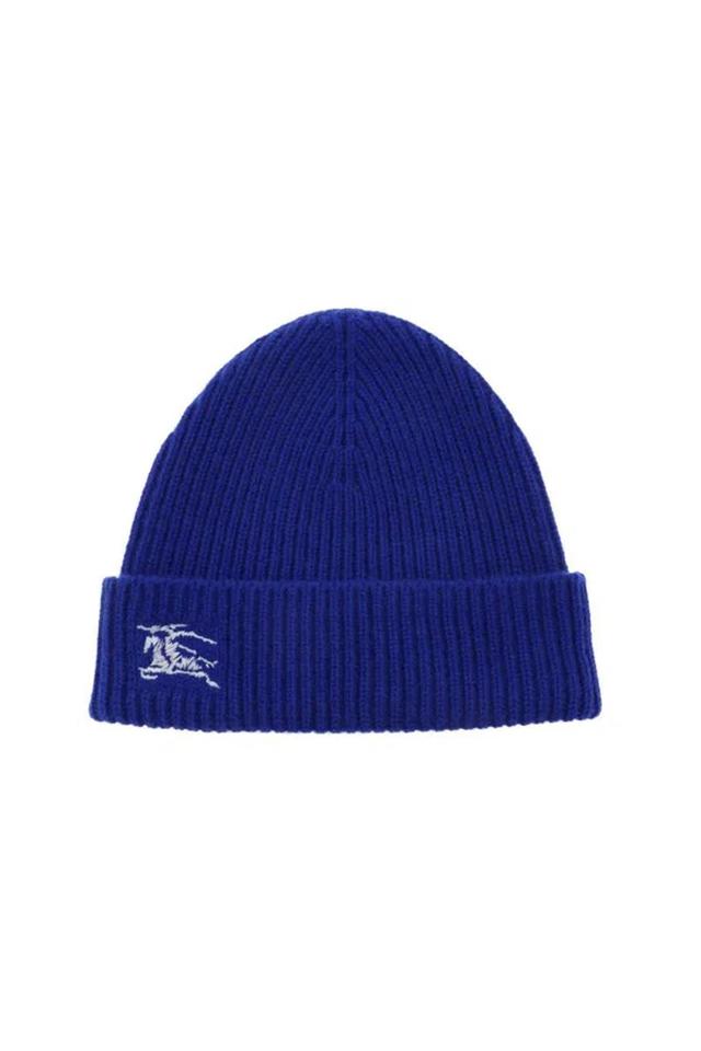 BURBERRY Ekd Beanie Hat In Blue Product Image