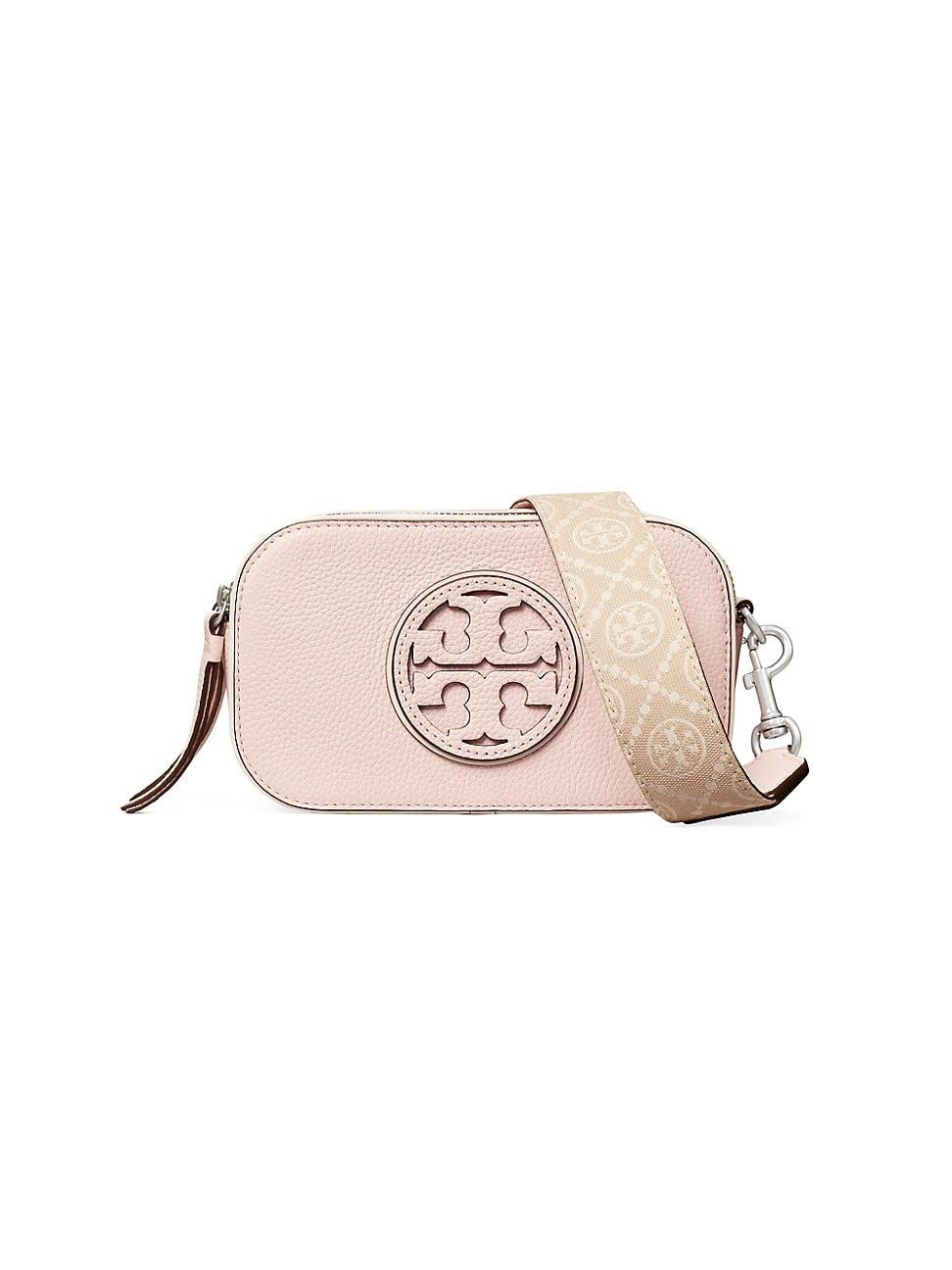 Tory Burch Mini Miller Leather Crossbody Bag Product Image