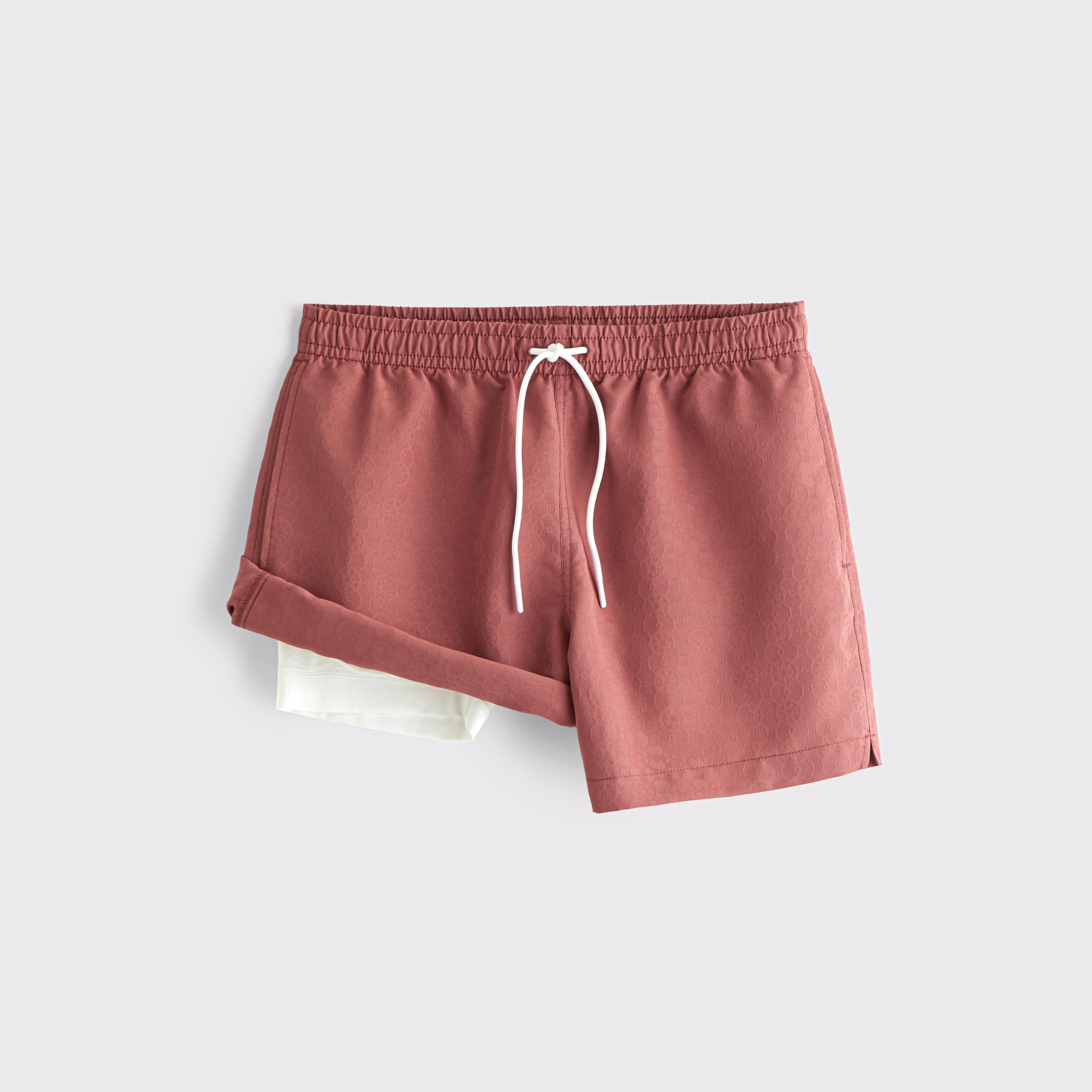 Pull-On Micro-Texture Swim Trunk Product Image