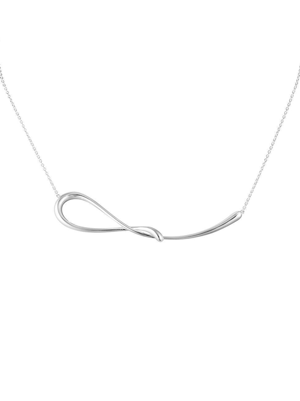 Womens Mercy Sterling Silver Pendant Necklace Product Image