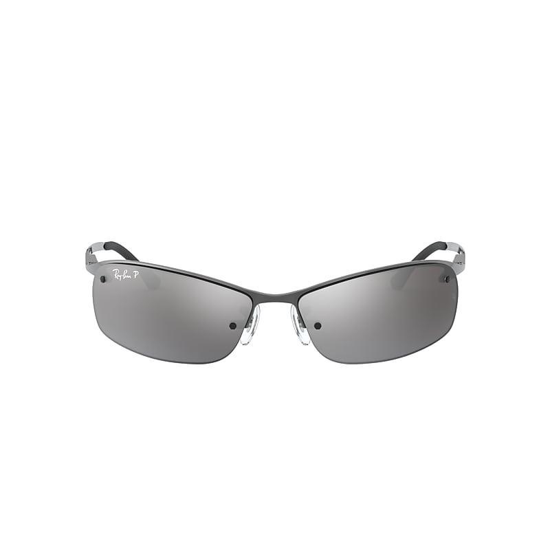 Ray-Ban Polarized UVAUVB Protection Rectangular Sunglasses Product Image