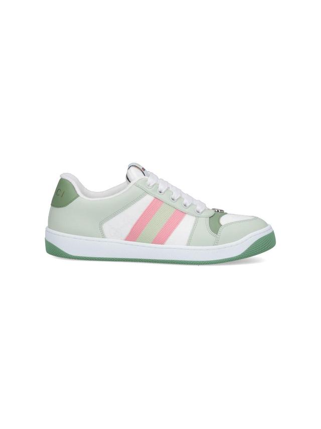 GUCCI "screener" Sneakers In Green Product Image