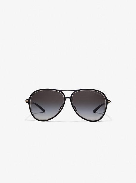 Michael Kors Breckenridge 58mm Gradient Aviator Sunglasses Product Image