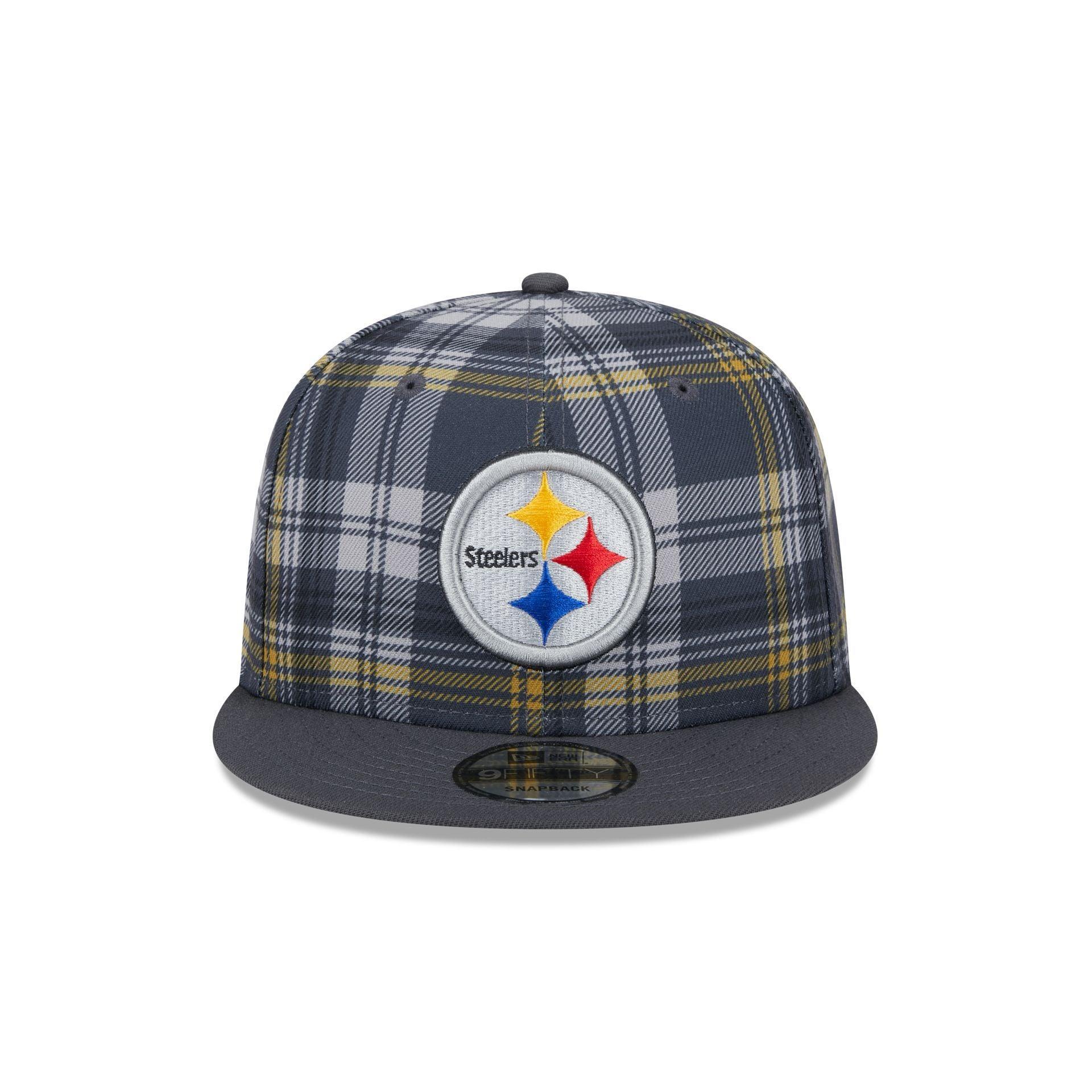 Pittsburgh Steelers 2024 Sideline Statement Gray 9FIFTY Snapback Hat Male Product Image