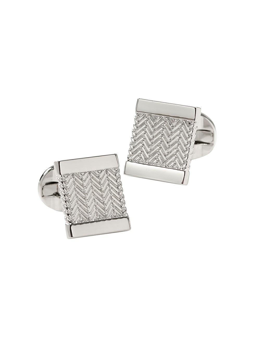 Cufflinks, Inc. Herringbone Cuff Links Product Image