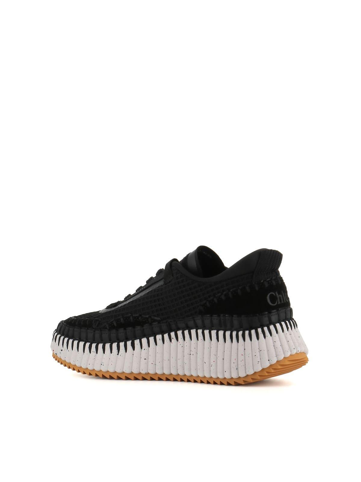 CHLOÉ Nama Woman Sneakers In Black Product Image