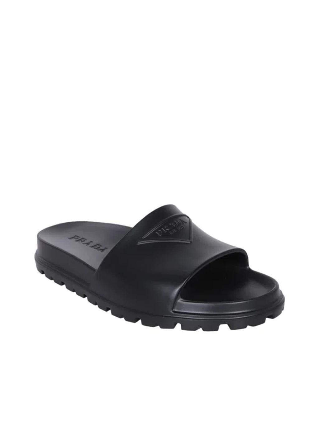 PRADA Sandals In Black Product Image