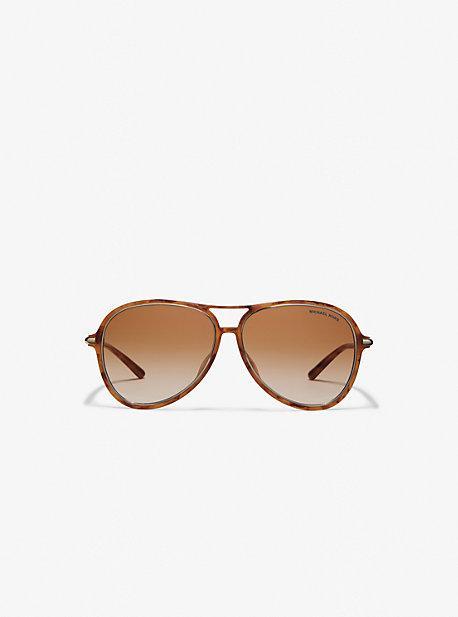 Michael Kors Breckenridge 58mm Gradient Aviator Sunglasses Product Image