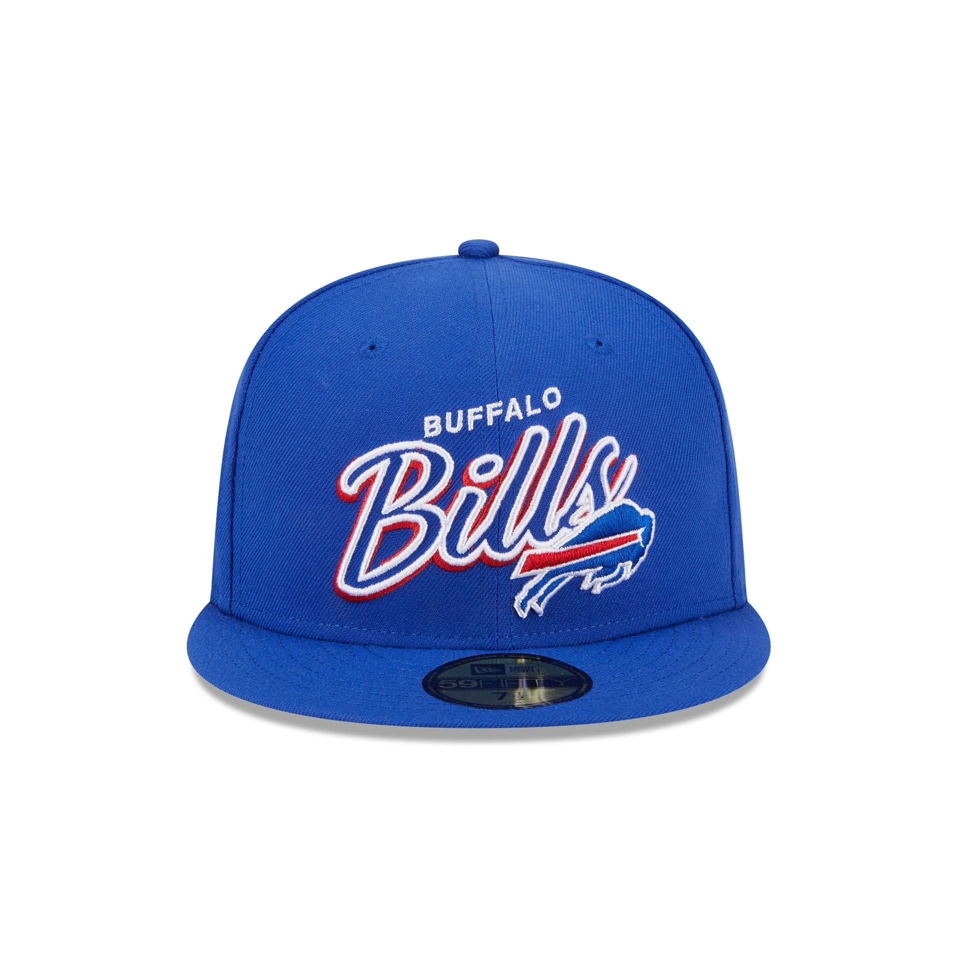 Buffalo Bills Script Sided 59FIFTY Fitted Hat Male Product Image