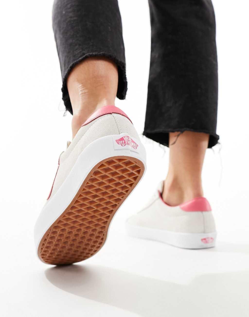 Vans FU Sport Low sneakers in cream and pink Product Image