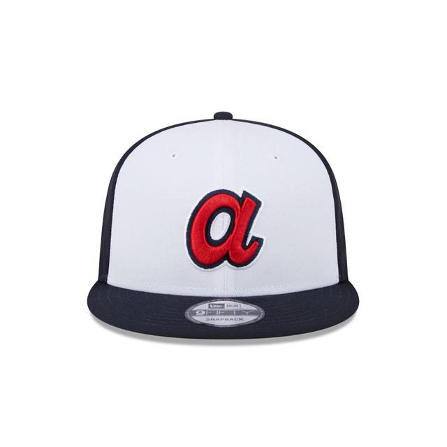 Atlanta Braves 2024 Batting Practice 9FIFTY Snapback Hat Male Product Image