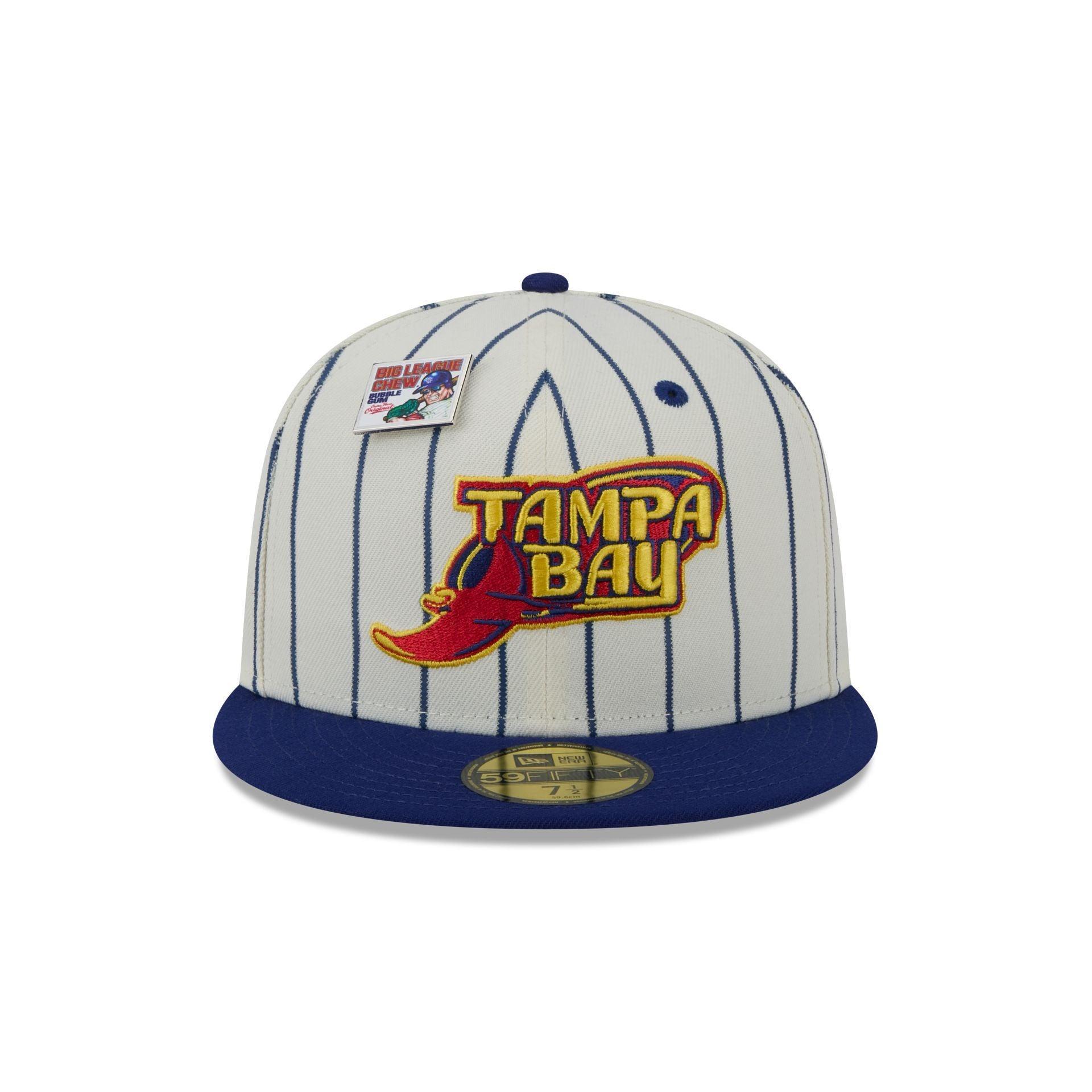 Big League Chew X Tampa Bay Rays Pinstripe 59FIFTY Fitted Hat Male Product Image