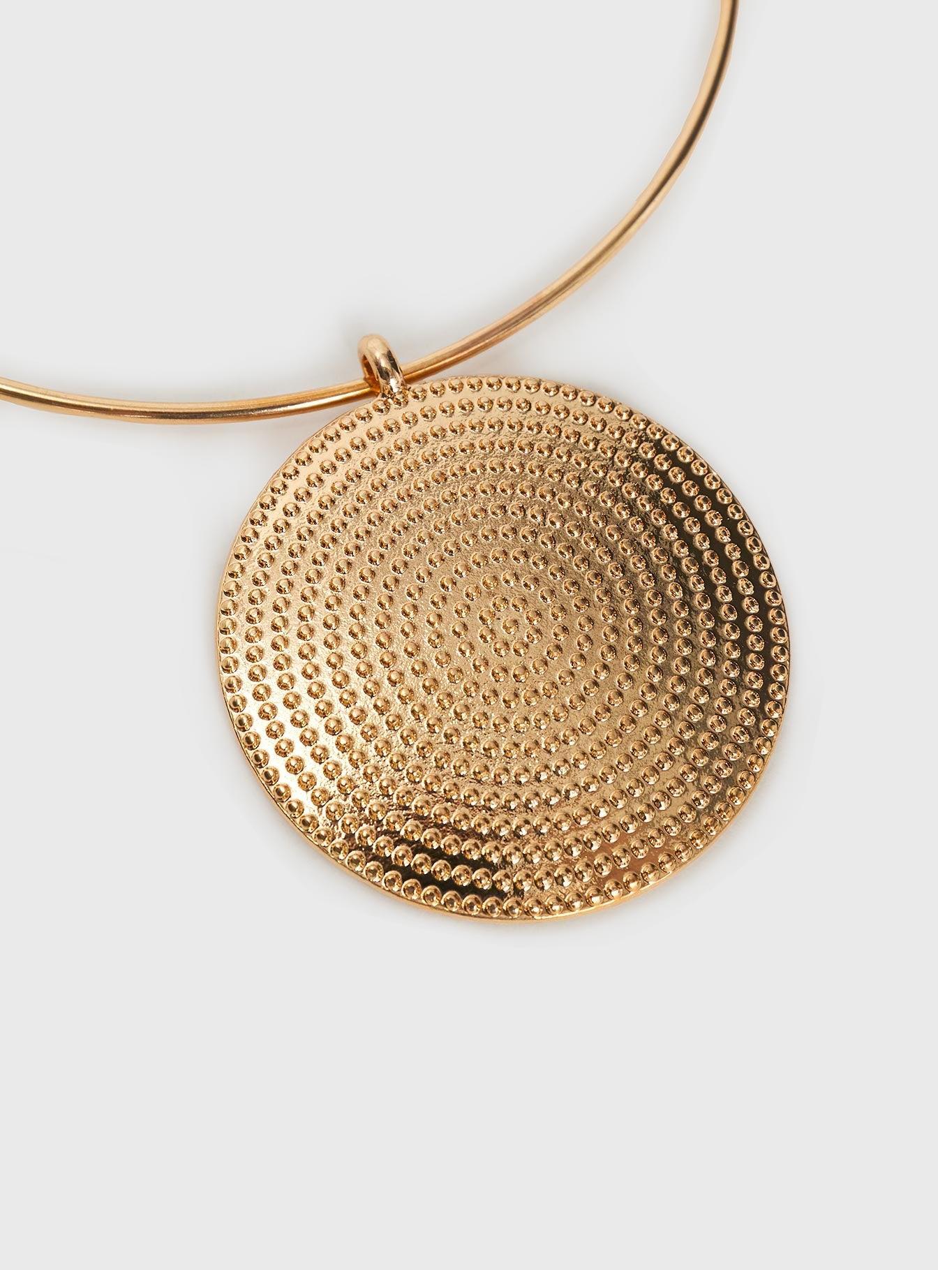 Charlise Pendant Necklace Gold Product Image