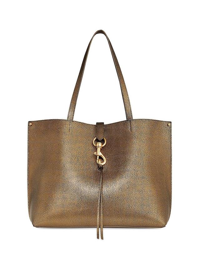 REBECCA MINKOFF Megan Metallic Tote Bag Product Image