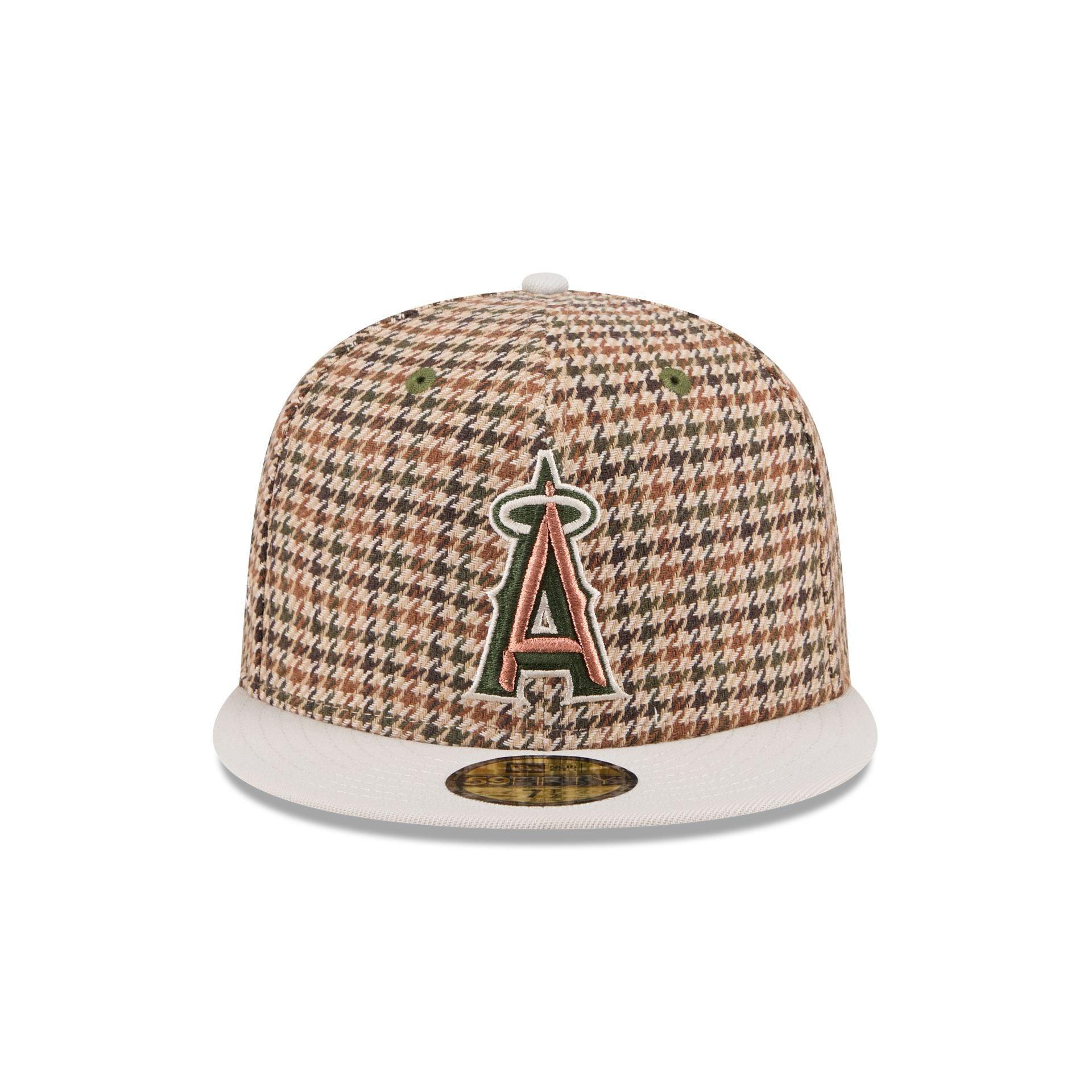 Los Angeles Angels Houndstooth 59FIFTY Fitted Hat Male Product Image