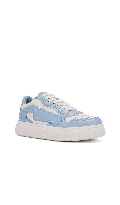 Alexander Wang Puff Low Top Sneaker in Baby Blue. Size 35, 36, 38, 39, 40, 41. Product Image