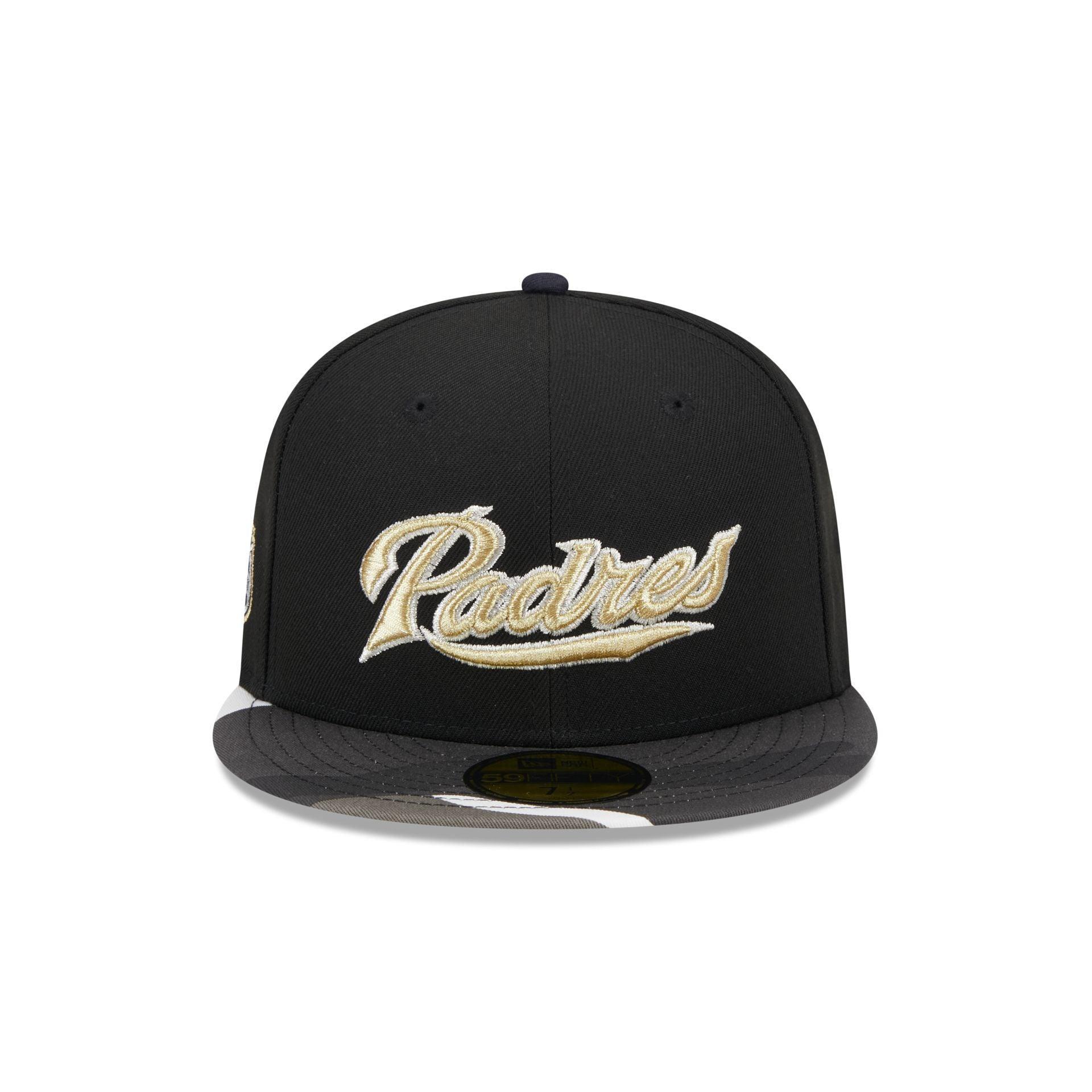 San Diego Padres Metallic Camo 59FIFTY Fitted Hat Male Product Image